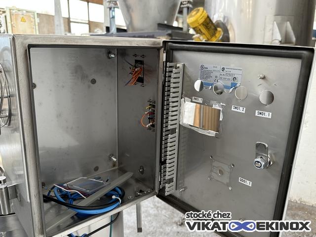 Cuve inox agitée 220 litres - Vide et 2,5 bar