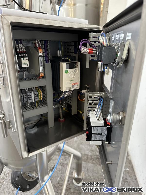 Cuve inox agitée 100 litres - P.S. 2,5 bar