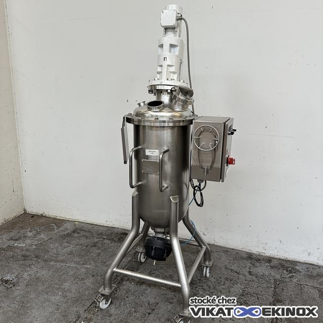 Cuve inox agitée 100 litres - P.S. 2,5 bar