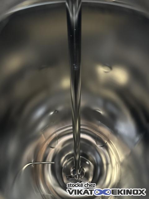 Cuve inox agitée 100 litres - P.S. 2,5 bar