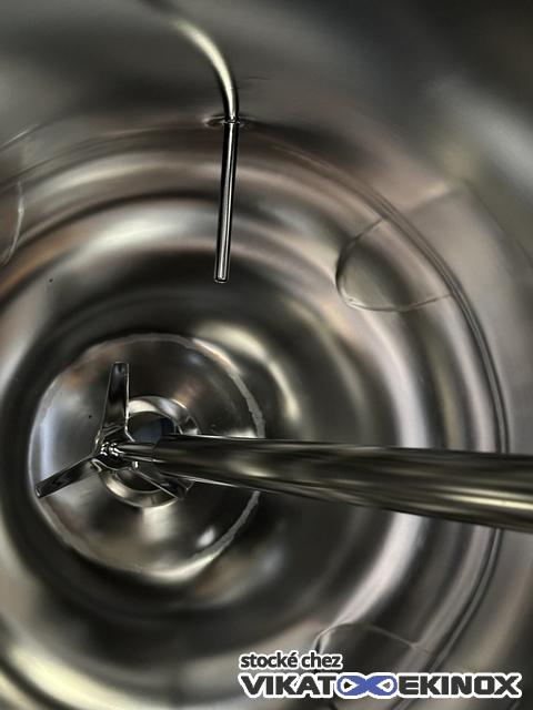 Cuve inox agitée 100 litres - P.S. 2,5 bar