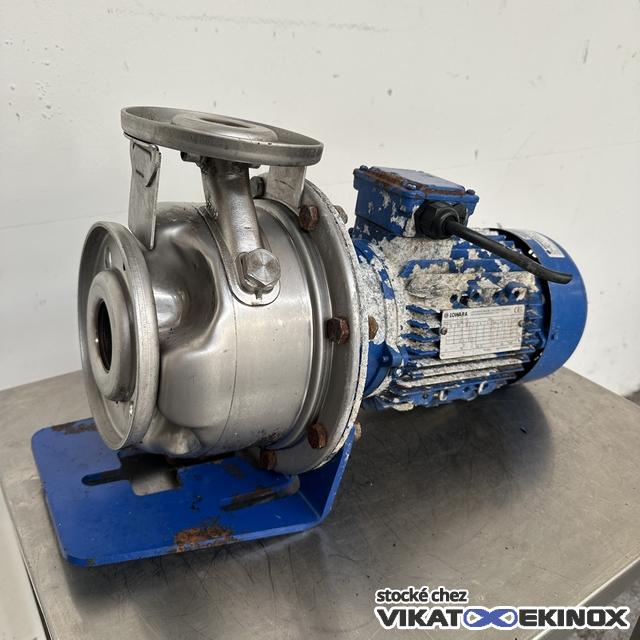 Pompe centrifuge inox 27m3/h XYLEM LOWARA type ESHE 32-160/22/P25RSSA - 2,2 kw