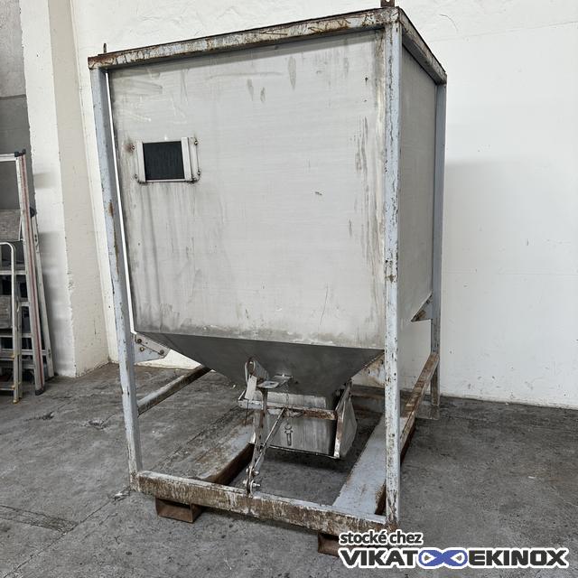 Container inox 2000 litres - Inox 304