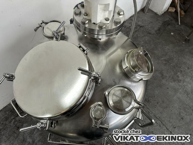 350L agitated S/S tank -1/+2,5 bar