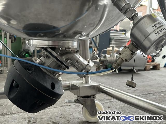 350L agitated S/S tank -1/+2,5 bar