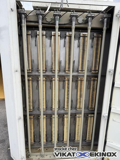 Dépoussiéreur à 18 cartouches 72m2 DCE UNICELL type C72 - 4V - Ventilateur 9,2KW