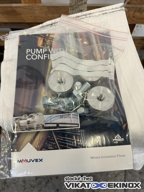 MOUVEX P40B steel rotary vane pump - NEW CONDITION - Heating shell