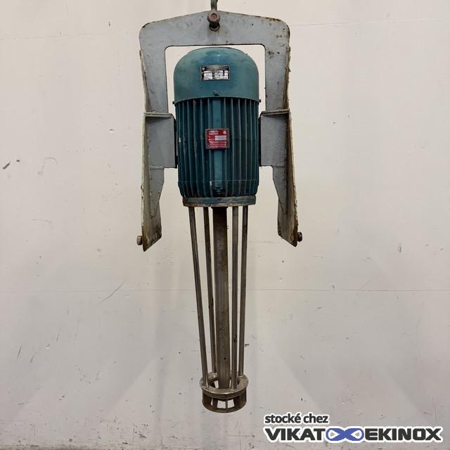 Agitateur 2 vitesses 3,3 / 5,1 kw 710/1400 T/min CHEMCOL-MISCHER Type MS3HAA11C - Inox
