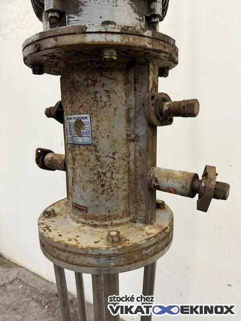 Agitateur 11 kw 965 T/min KOTTHOFF-MISCHSIRENE type MS 4 AAAA.18 HA - Inox