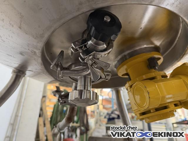 VESTEC 200 L S/S double jacket tank - Magnetic agitator