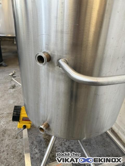 VESTEC 200 L S/S double jacket tank - Magnetic agitator