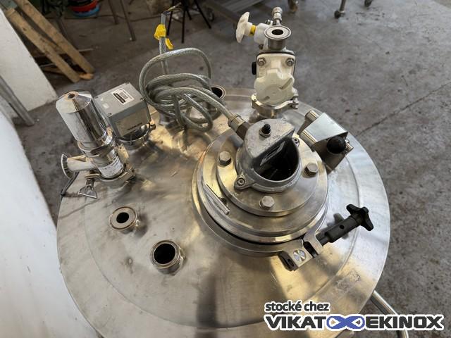 VESTEC 200 L S/S double jacket tank - Magnetic agitator