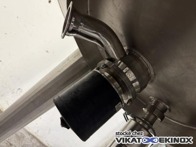 542L S/S tank with double wall and insulation