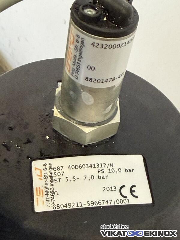 DN40 (1,5 inch) ENDRESS+HAUSER PROMAG H electromagnetic flowmeter type 50H40-A00A1AA0A5AA