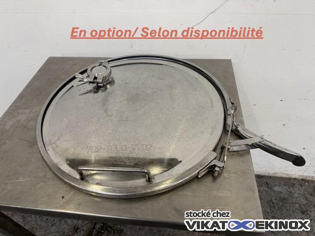 500L S/S powder container
