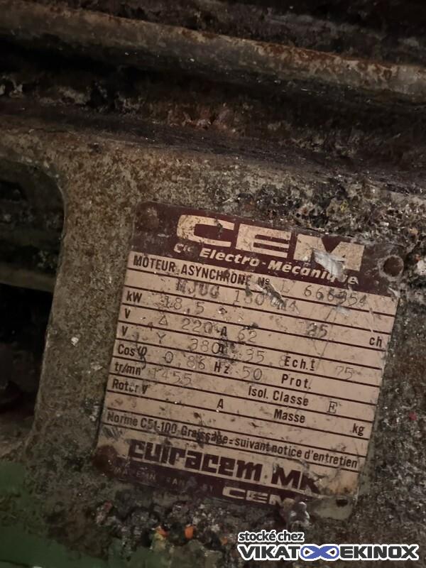 Broyeur à couteaux Granulateur 18,5 KW - PALLMANN type PS 4-5