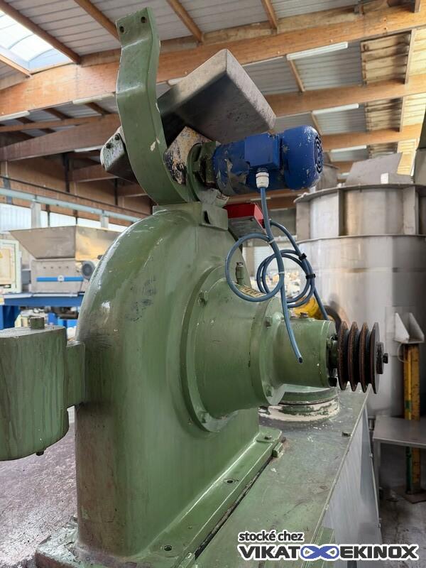 Broyeur à percussion inox 15 kw 5800 T/min DANIONI type SUPER-REX N° 523