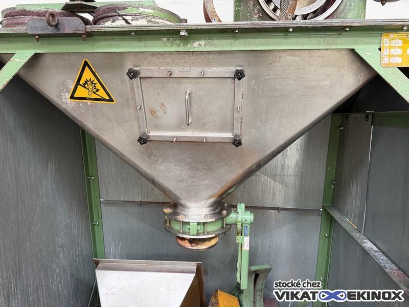Broyeur à percussion inox 15 kw 5800 T/min DANIONI type SUPER-REX N° 523