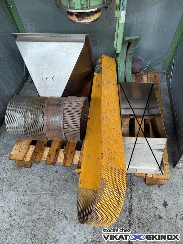Broyeur à percussion inox 15 kw 5800 T/min DANIONI type SUPER-REX N° 523