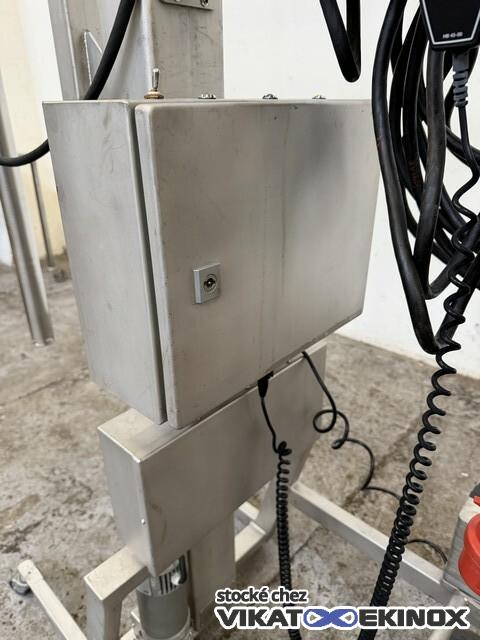LUTZ B70V-H-D Sanitary eccentric screw pump on S/S bracket