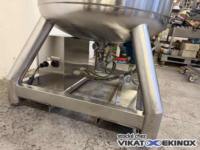 Cuve agitée 1175 litres -1/+3 bar inox 316 DIESSEL - Agitation magnétique - Calorifugée