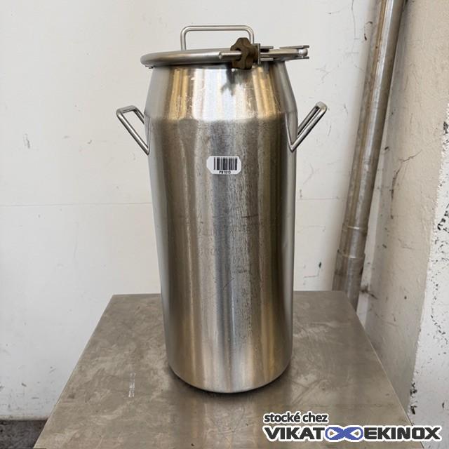 Cuve fût 25 litres inox 316