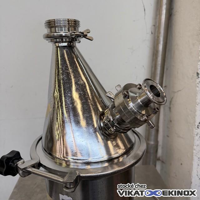 Cône inox avec cerclage
