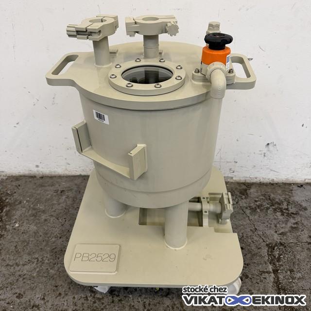 Cuve plastique PPH 30 litres - Etat neuf