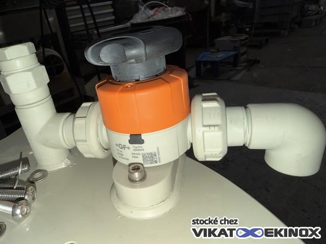 Cuve plastique PPH 30 litres - Etat neuf