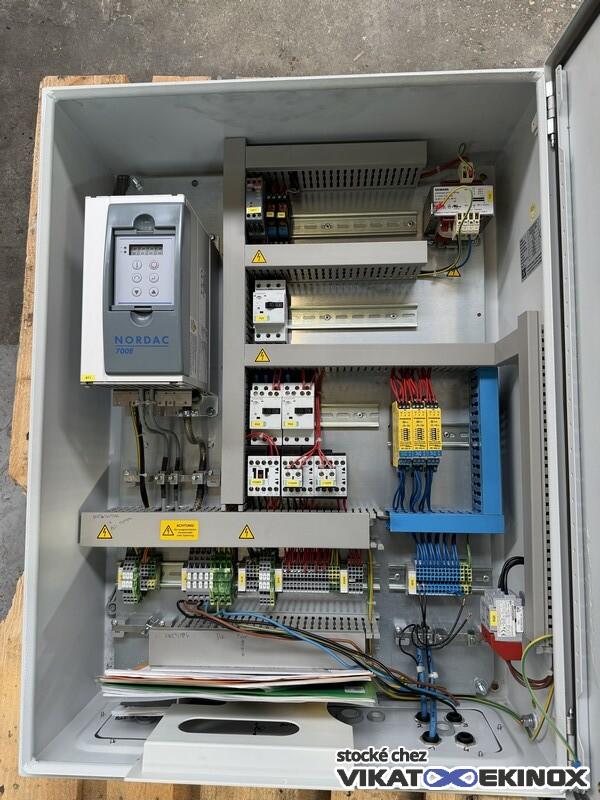 Agitateur à tête relevable 1,5 kw GEPPERT type FRW-E-Ex1 - Inox