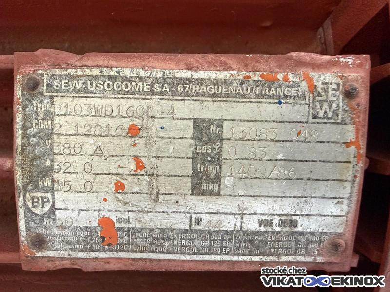 Pompe volumétrique inox à lobes 12,5 m3/h JOHNSON PUMP type OL4/0243/10