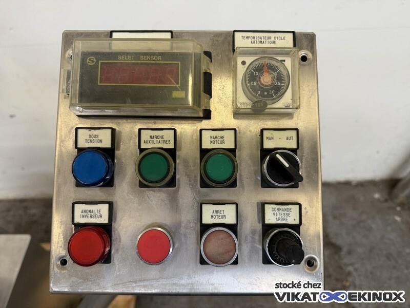 Broyeur à billes 25 litres inox COMEC type MICRONET-25