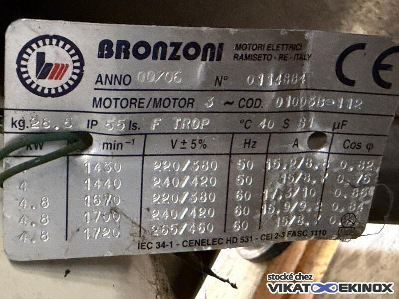 Broyeur à billes 25 litres inox COMEC type MICRONET-25