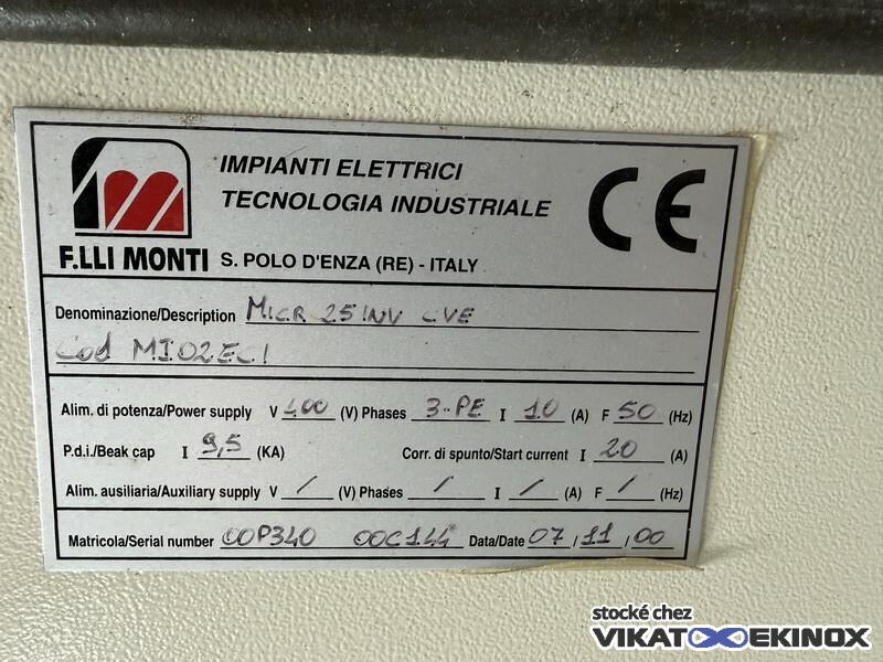 Broyeur à billes 25 litres inox COMEC type MICRONET-25