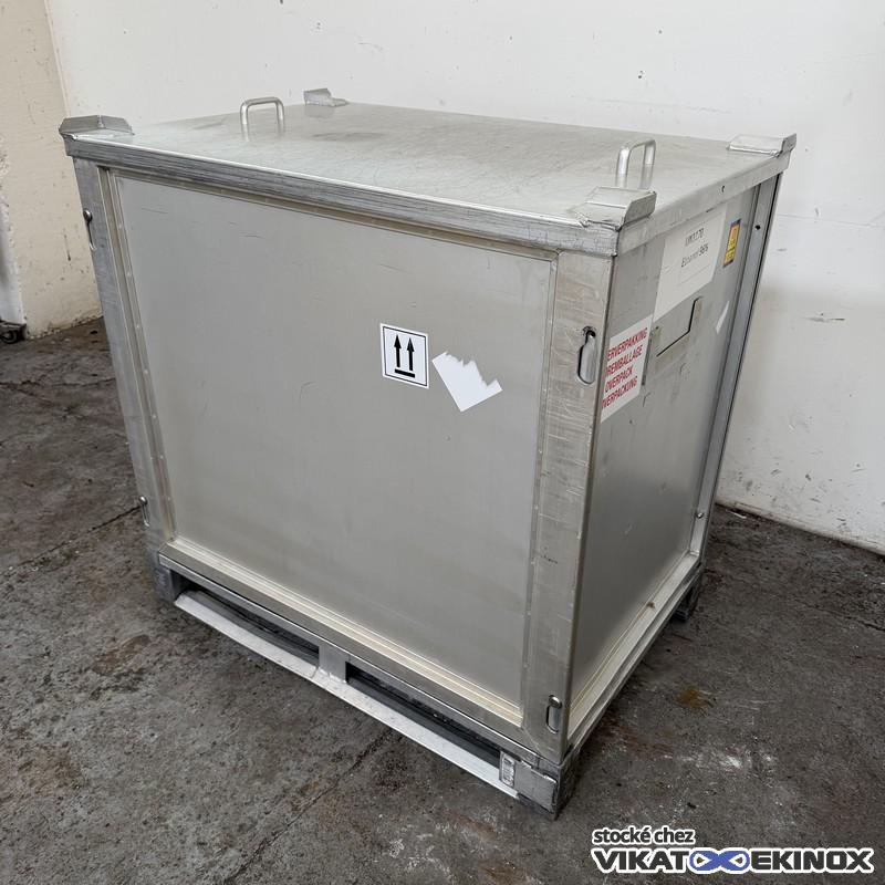 Conteneur caisse palette 1200 x 800 mm en aluminium SCHNEIDER