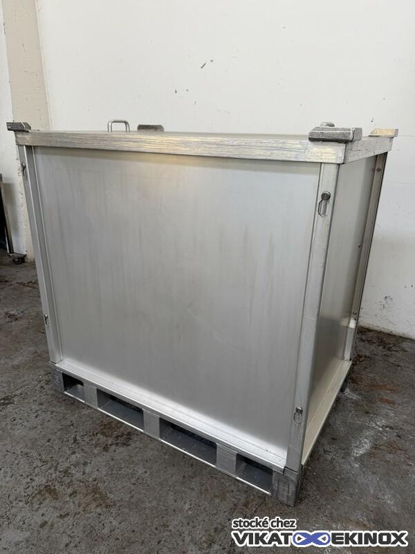 SCHNEIDER aluminium container pallet case 1200 x 800 mm