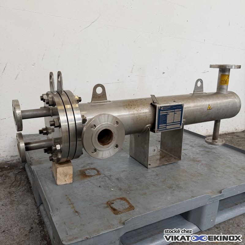 Echangeur inox 316 à plaques soudées 1,8 m2 KAPP type S-DFU 10/100-2x4,5/1x8