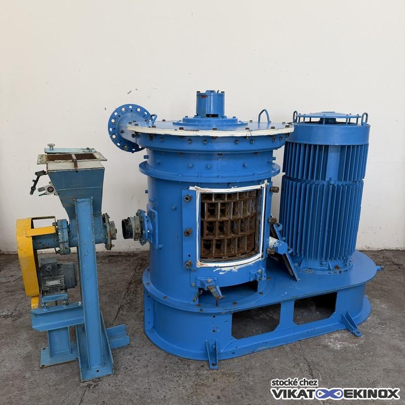 Broyeur microniseur à attrition ULTRAFINE type V50 - Acier - 51,5 kw