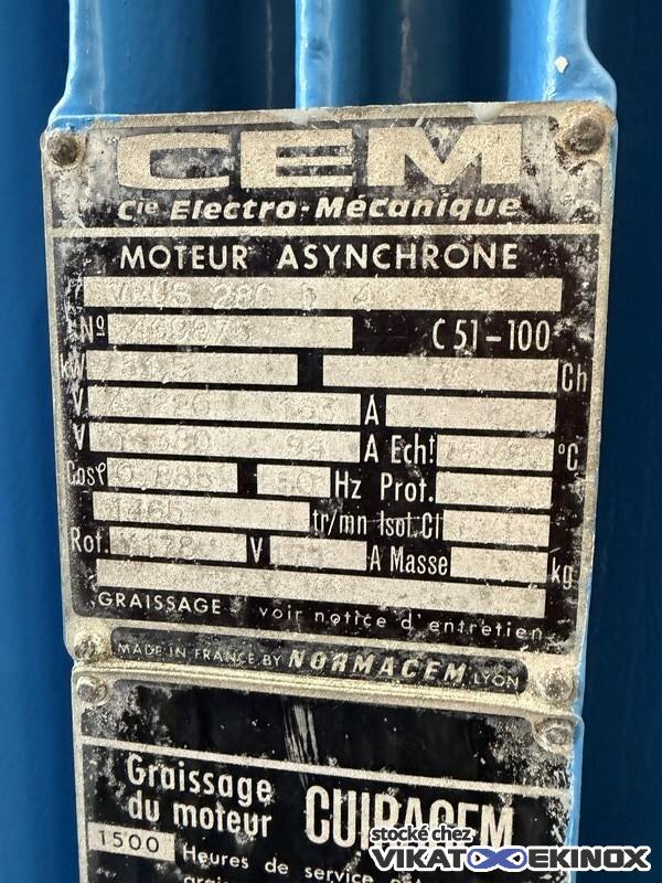 Broyeur microniseur à attrition ULTRAFINE type V50 - Acier - 51,5 kw