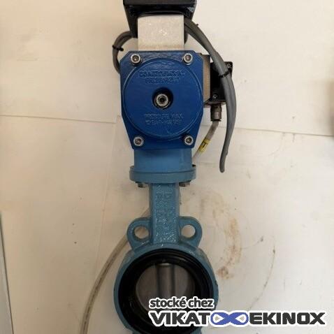 Vanne papillon TTV DN80 avec actionneur pneumatique ALPHAIR AP75