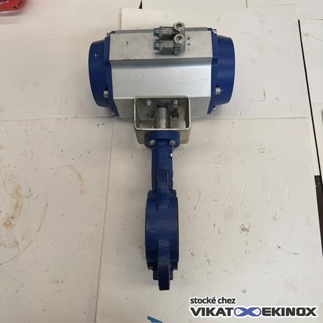 Vanne papillon Centerline DN80 avec actionneur pneumatique REVO