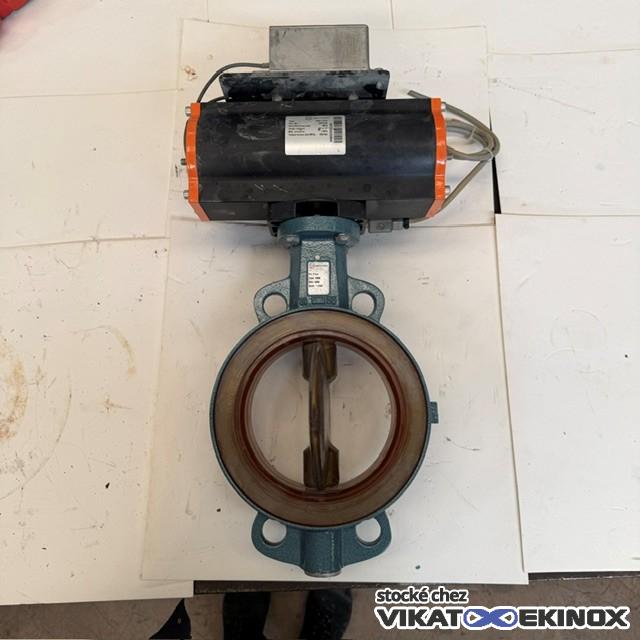 Vanne papillon EBRO DN150 avec actionneur pneumatique
