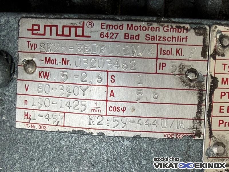 Pompe volumétrique à engrenages internes STERLING SIHI type RLNA 051-DN50- 2 pouces