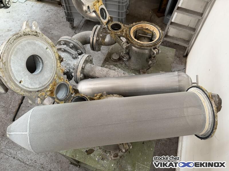 Skid de 2 filtres à poches EATON GAF type RB-1 ASLM - Inox 316