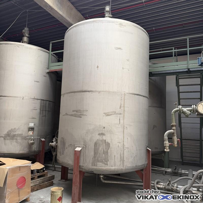 Cuve de mélange 30000 litres inox 304