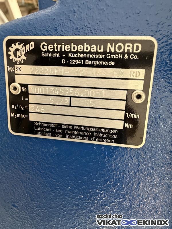 Container inox 1250 litres agité UCON - Etat neuf