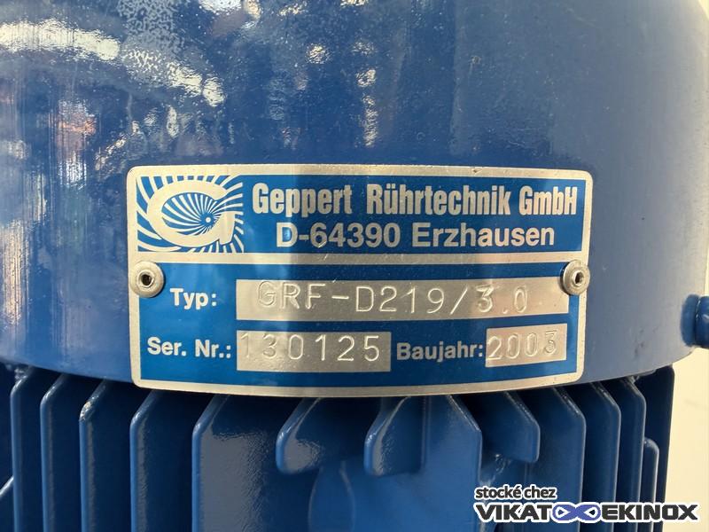 Container inox 500 litres agité UCON - Etat neuf