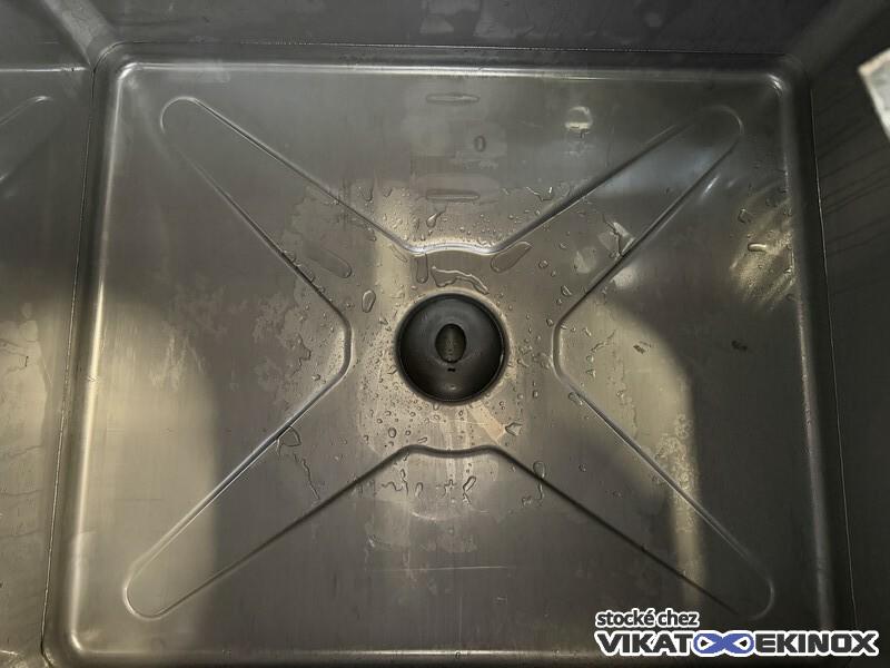 Container inox 800 litres agité UCON - Etat neuf