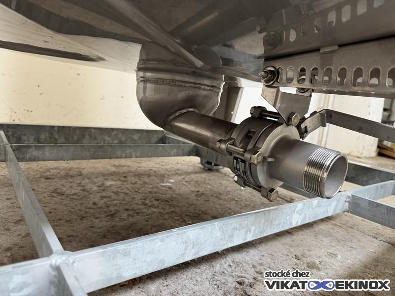 Container inox 800 litres agité UCON - Etat neuf