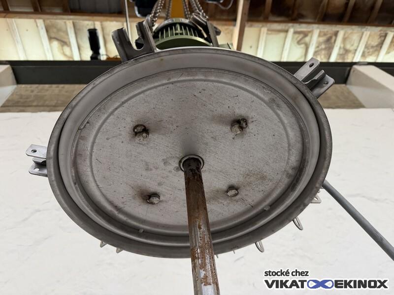 Container inox 1000 litres agité UCON - Etat neuf